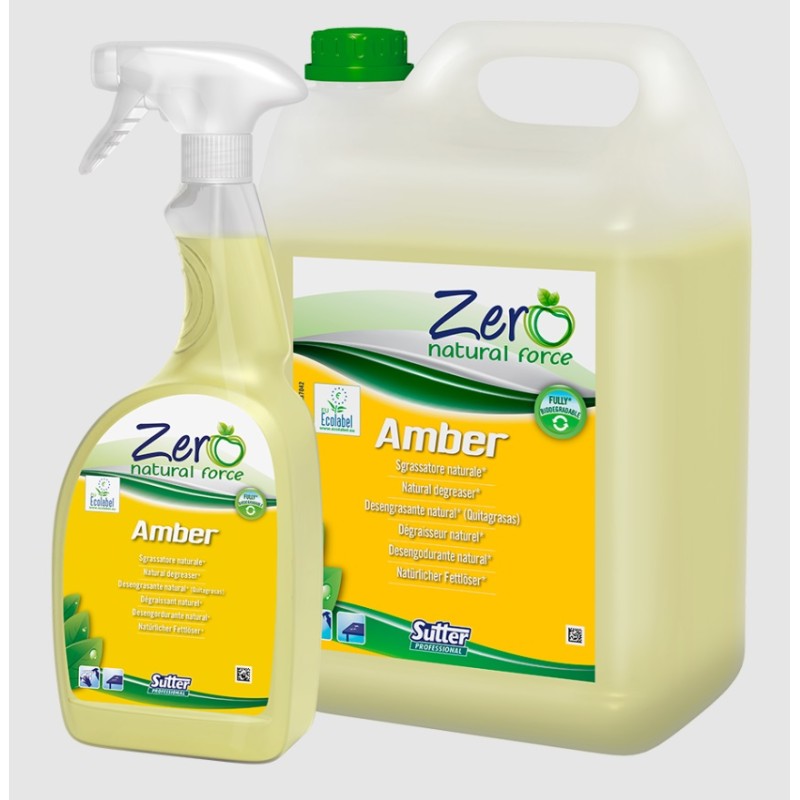 Ekologiškas paviršių nuriebalintojas AMBER 750 ml.