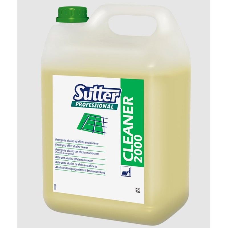 Koncetruotas efektyvus šarminis grindų valiklis Cleaner 2000, 5 ltr.