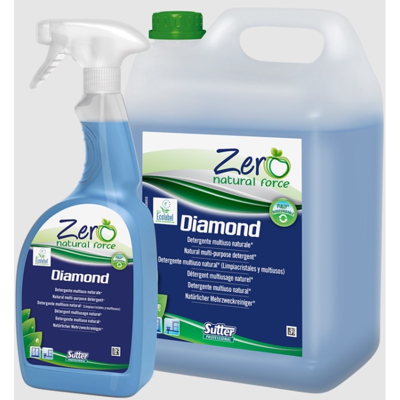 Ekologiškas paviršių ir stiklų valiklis DIAMOND 750 ml.