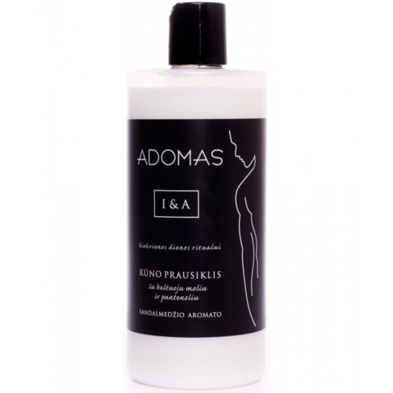 Kūno prausiklis ADOMAS, sandalmedžio aromato, 400 ml