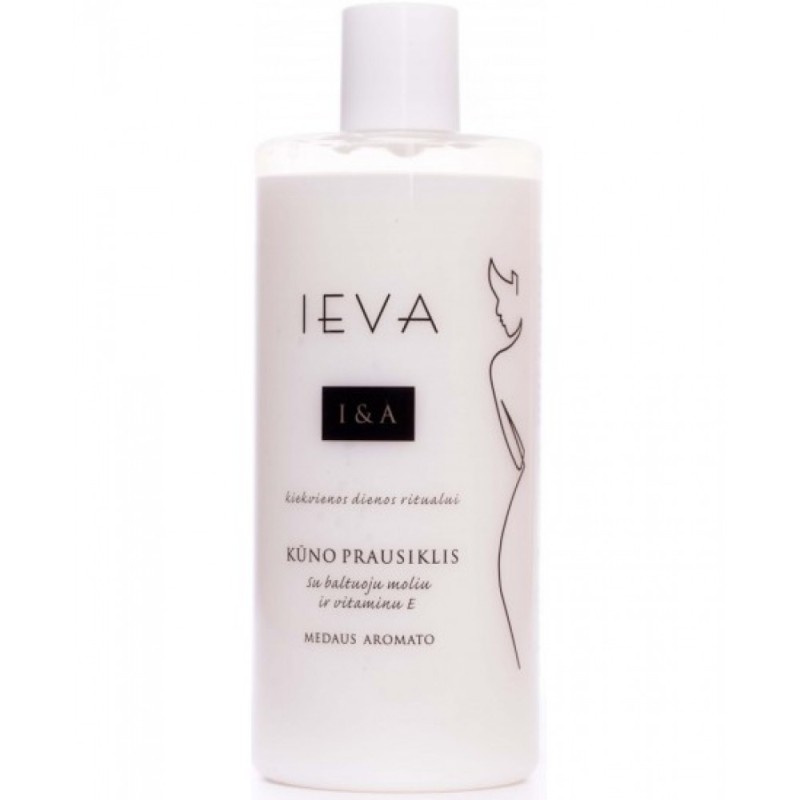 Kūno prausiklis IEVA, medaus aromato, 400 ml    